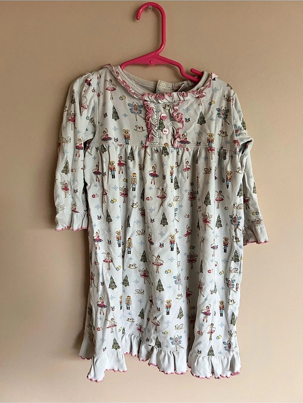 Baby B'gosh Girls Floral Nightgown Size 3t